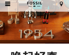 FOSSIL（化石）中文官方网站缩略图
