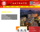 广西城市职业学院官方网站缩略图