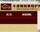 牛律师刑事辩护团队网缩略图