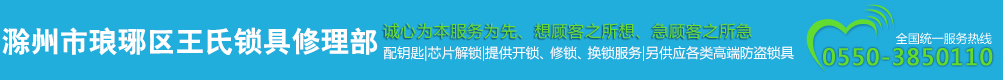 滁州市琅琊区王氏锁具修理部缩略图