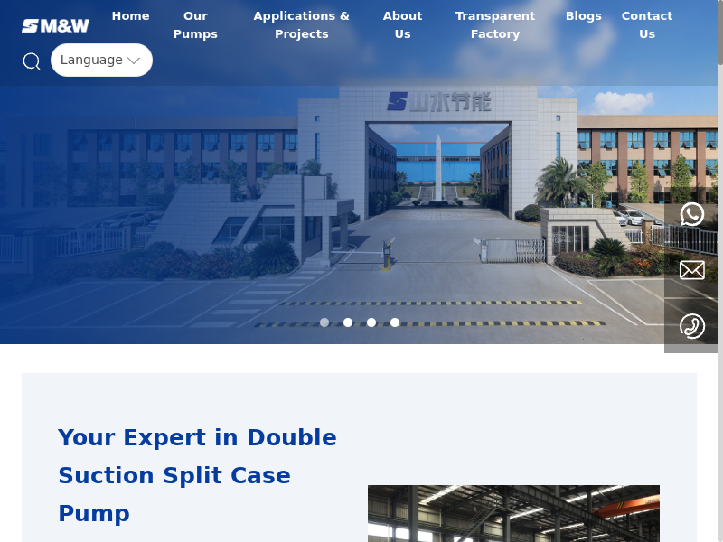 M&W - Your One-Stop Shop for Split Case Pump缩略图