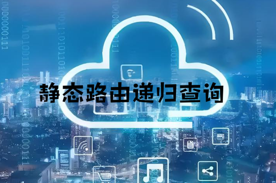 静态路由递归查询