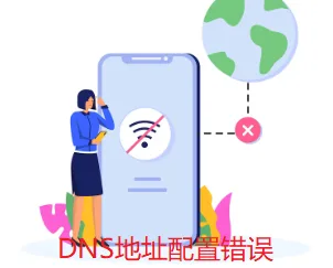 DNS地址配置错误