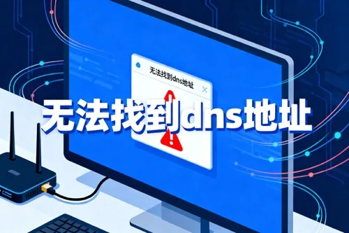 无法找到DNS地址