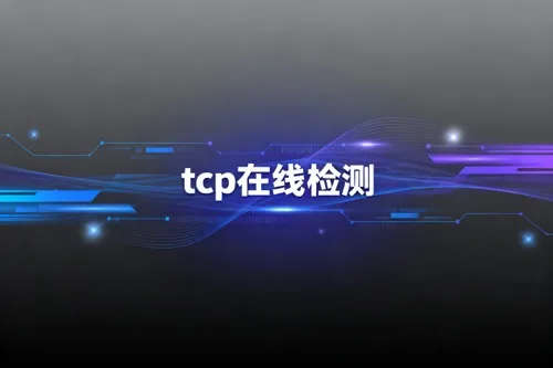 tcp在线检测