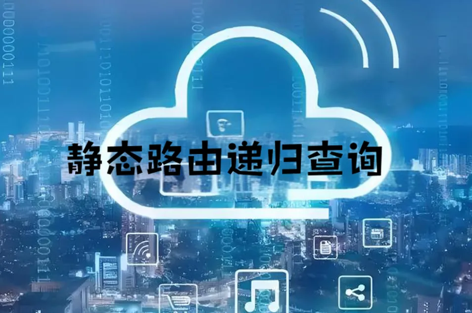 静态路由递归查询