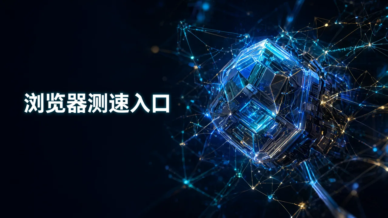 浏览器测速入口