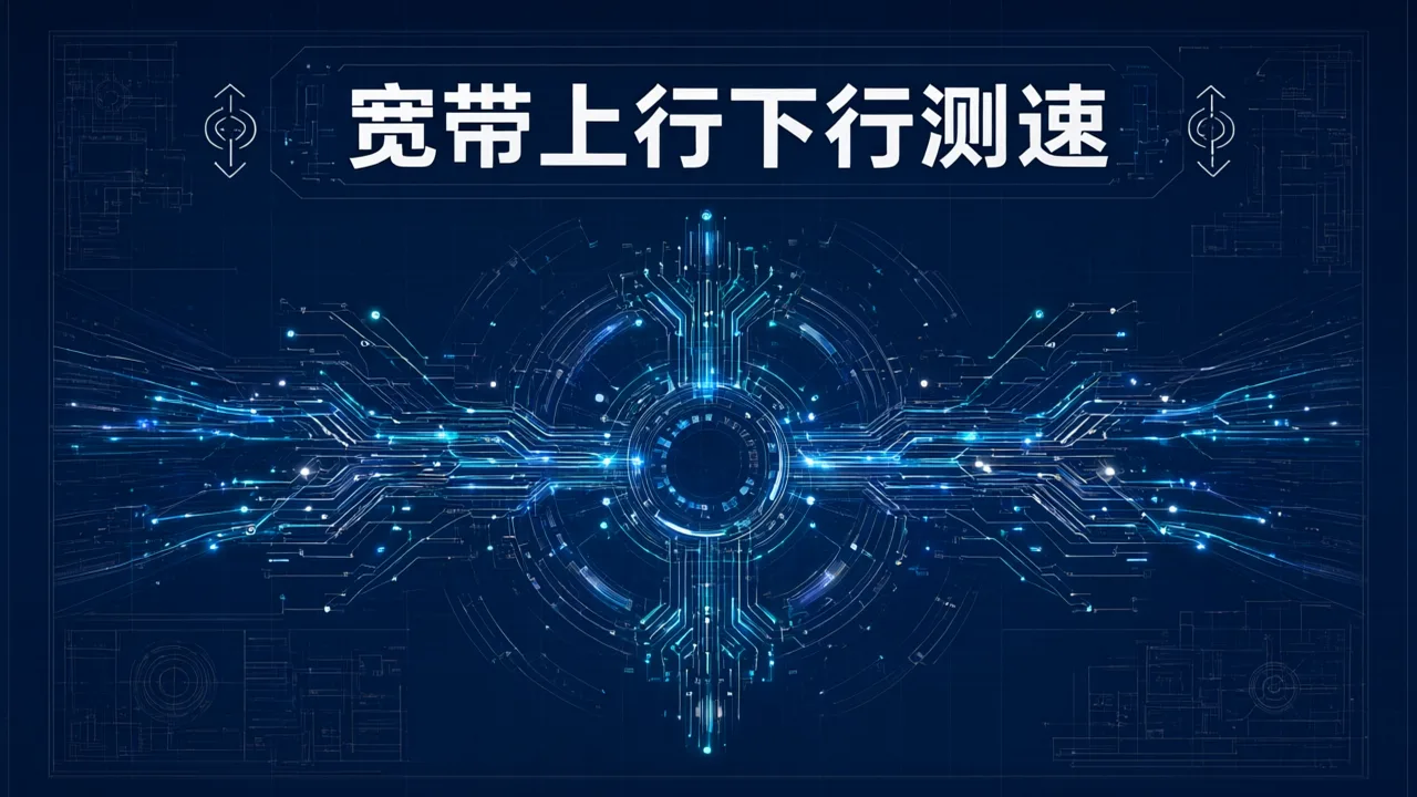 宽带上行下行测速