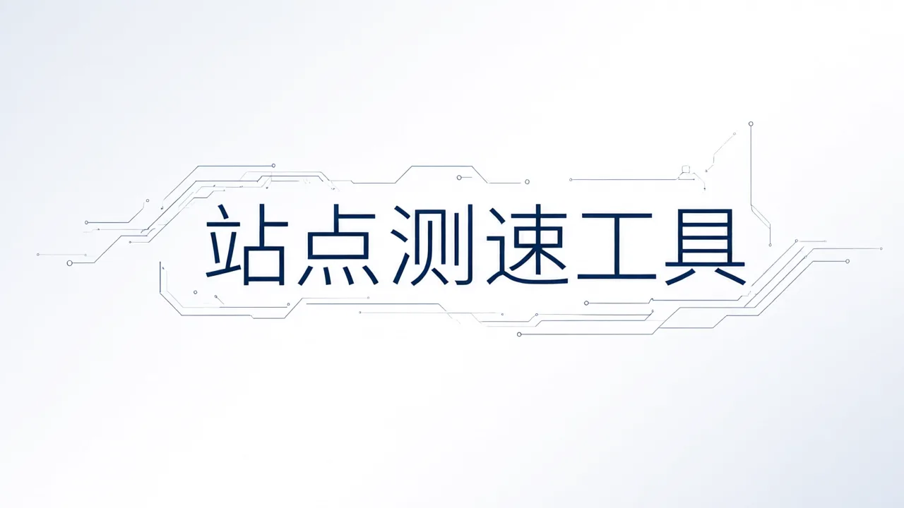 站点测速工具