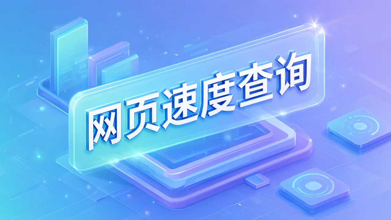 网页速度查询