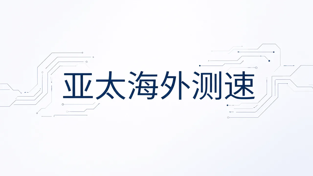 亚太海外测速
