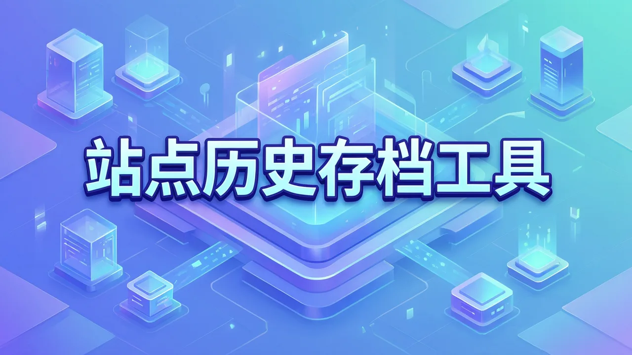 站点历史存档工具