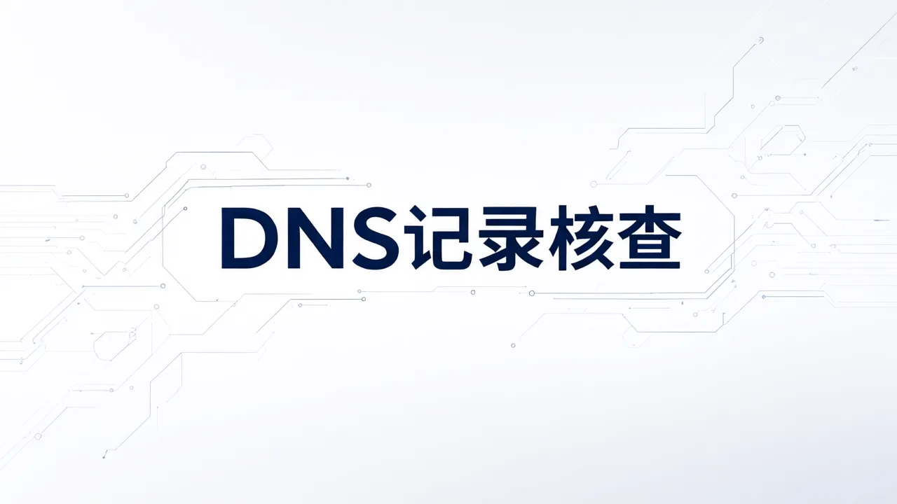 DNS记录核查