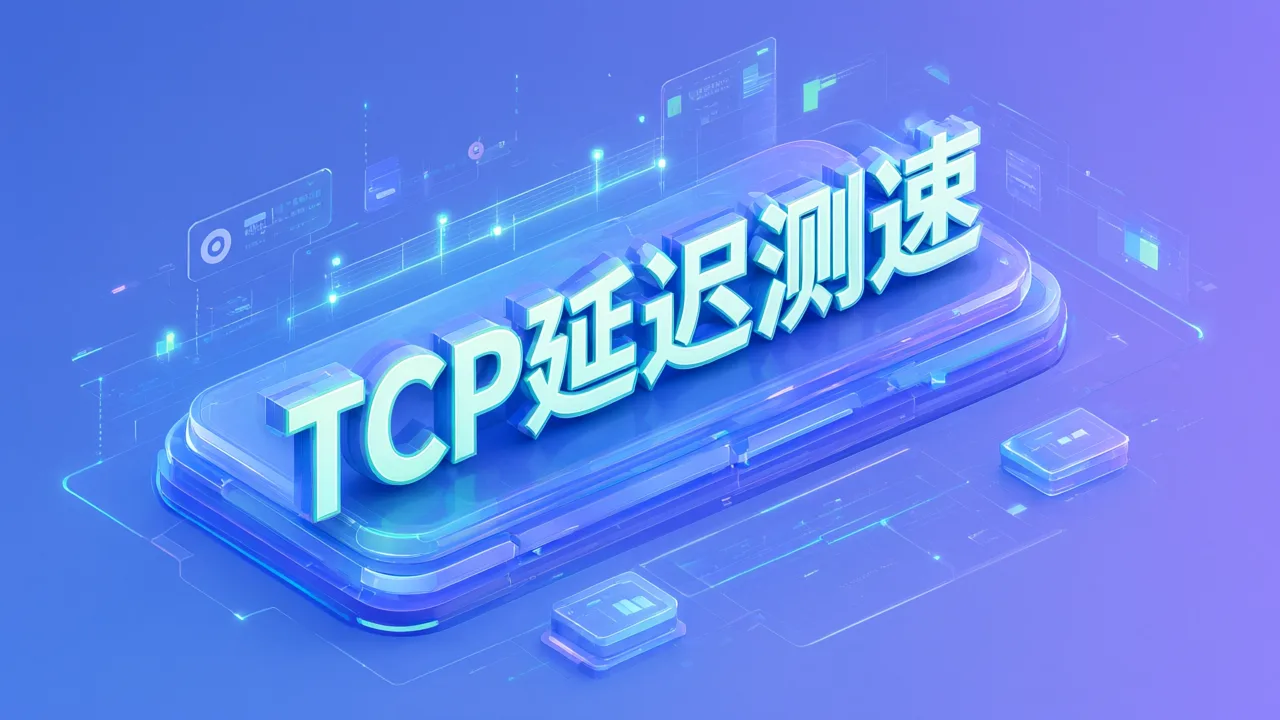 TCP延迟测速