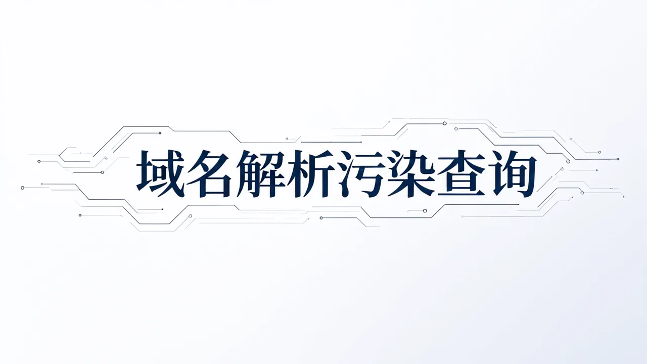 域名解析污染查询