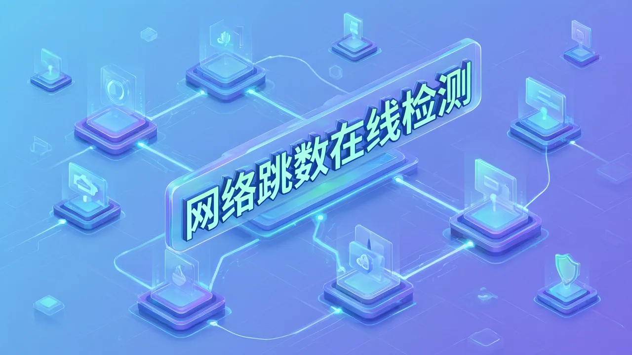 网络跳数在线检测