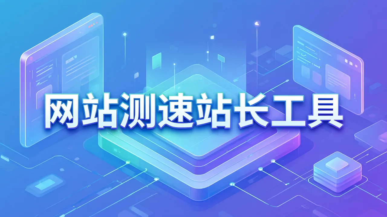 网站测速站长工具