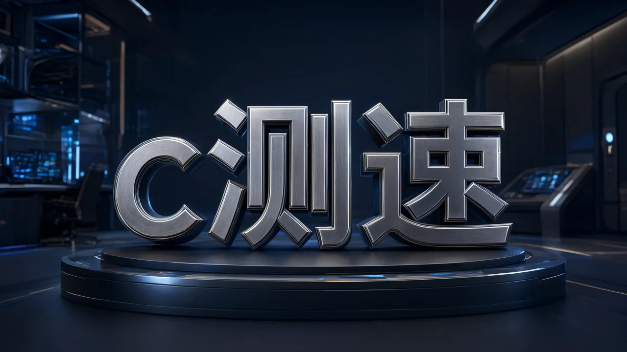 c测速