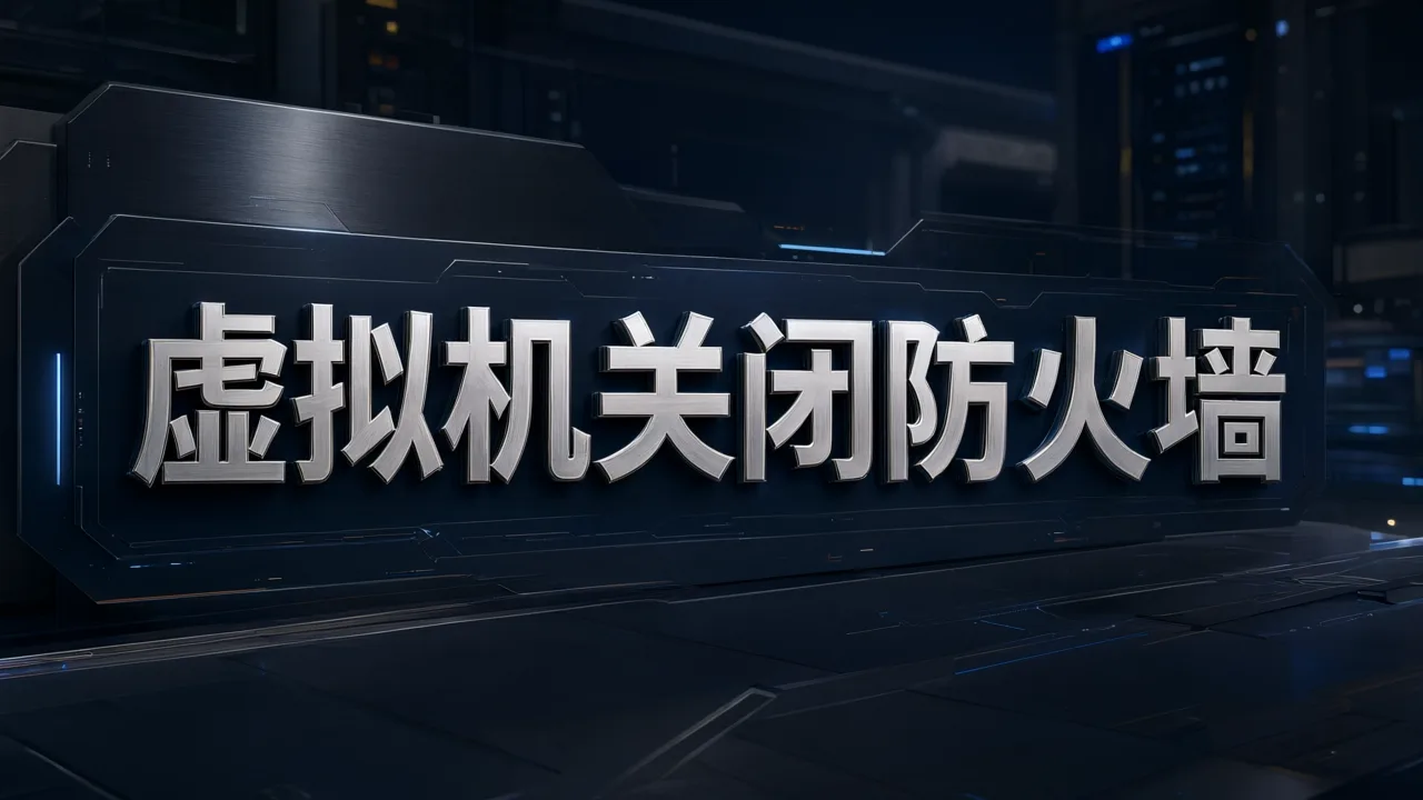 虚拟机关闭防火墙
