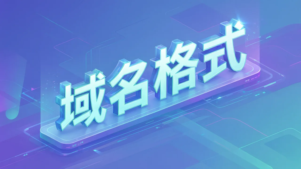 域名格式
