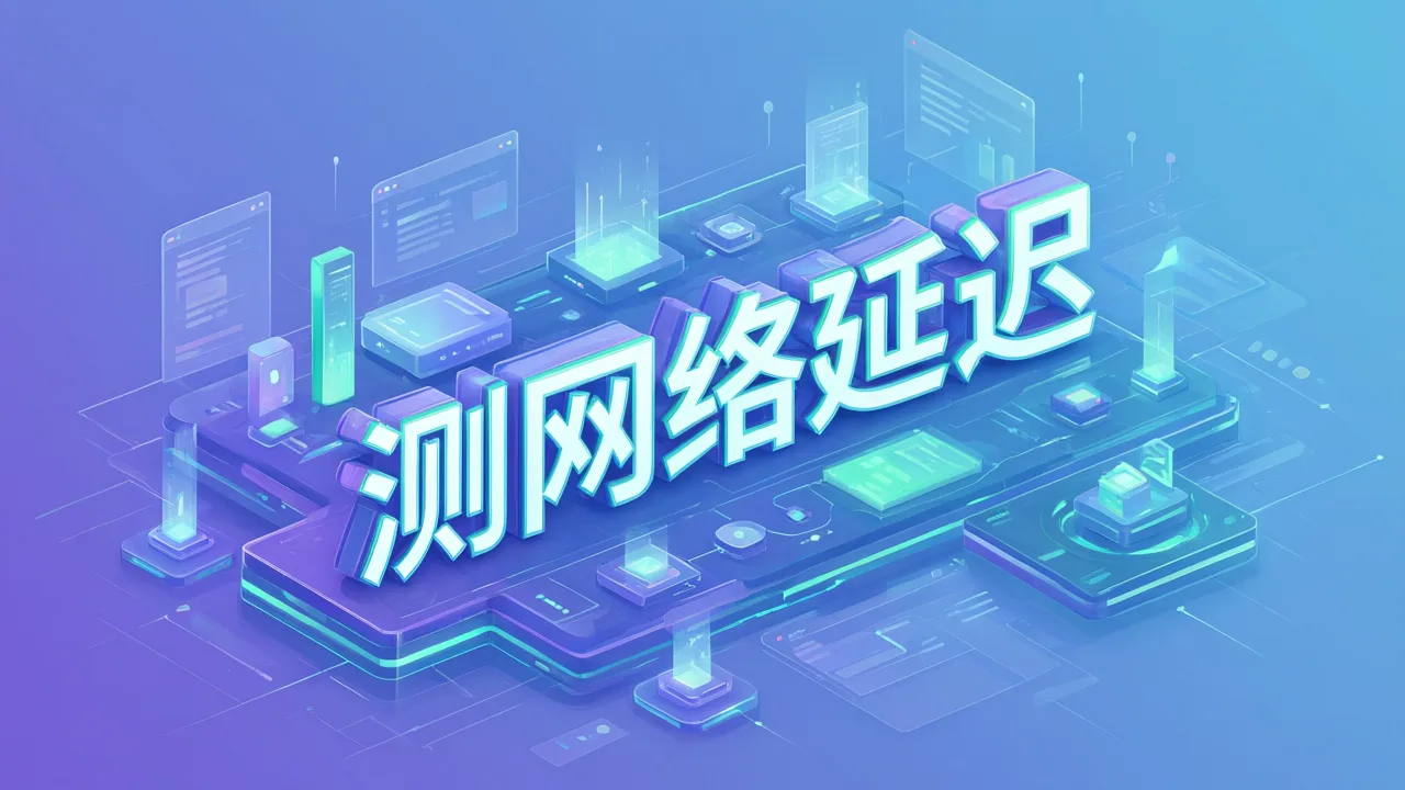 测网络延迟
