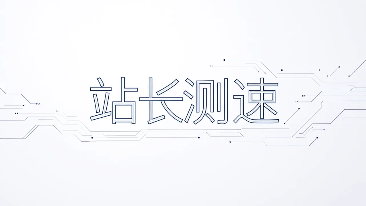 站长测速