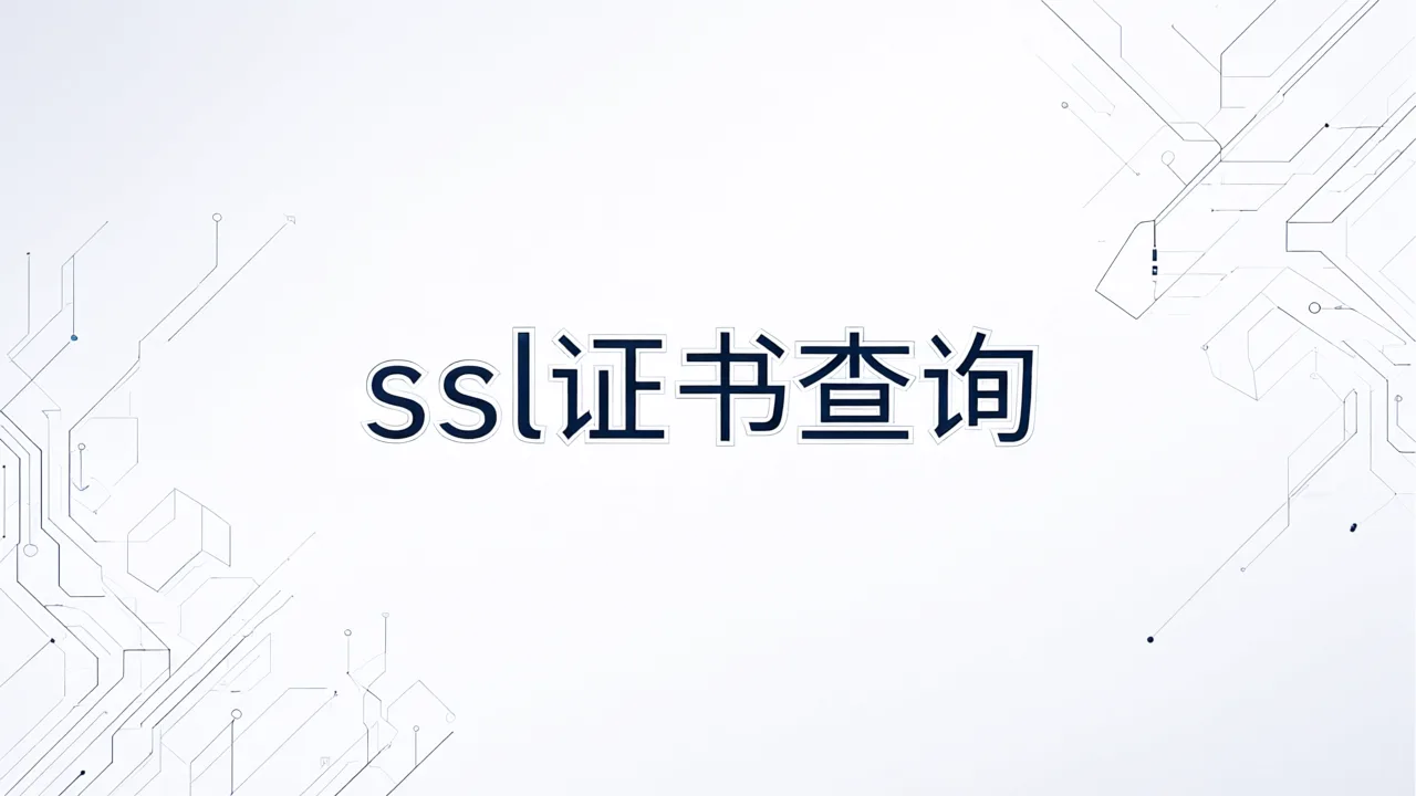ssl证书查询