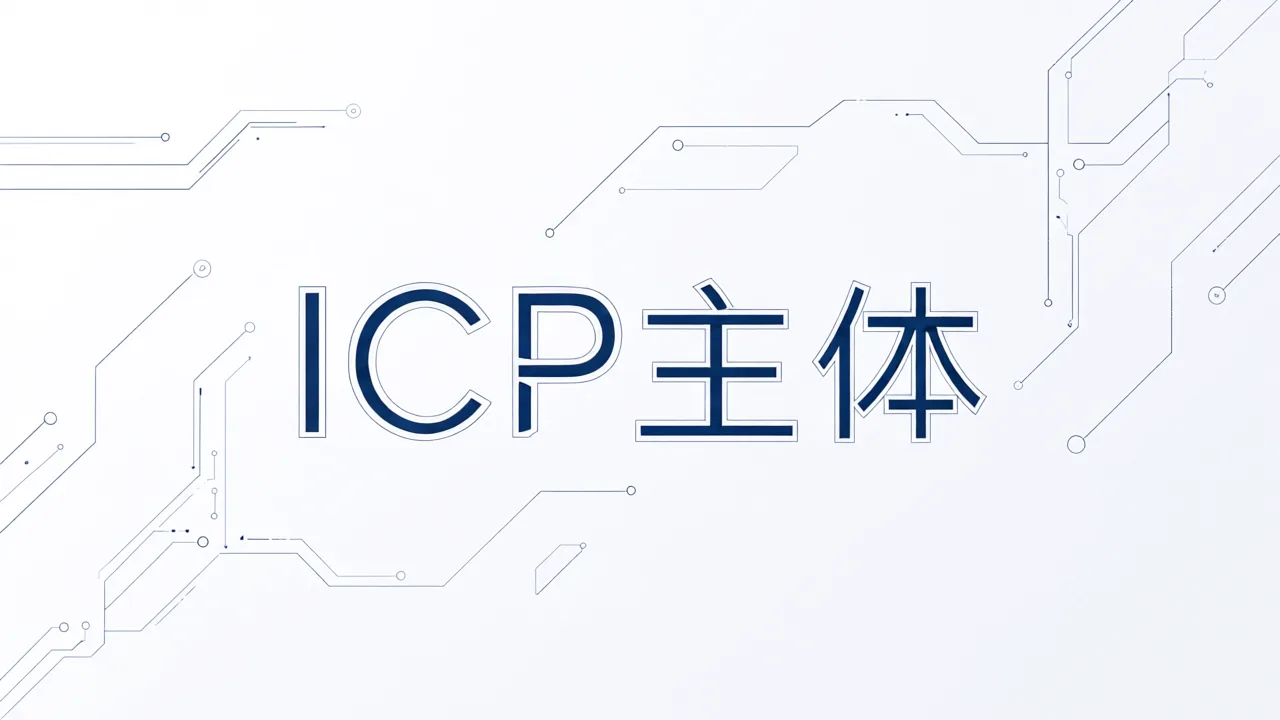 ICP主体