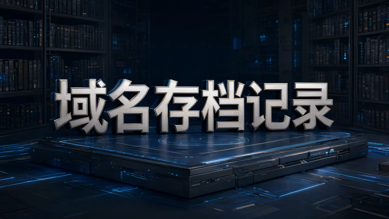域名存档记录
