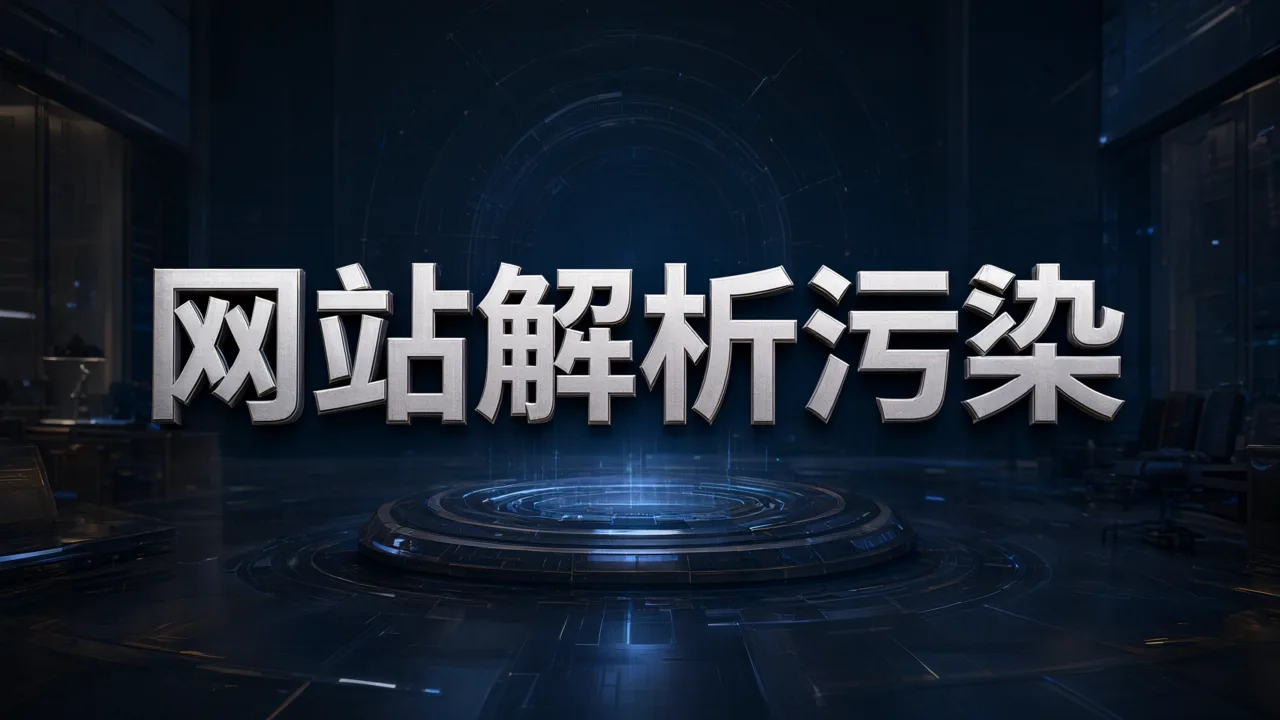 网站解析污染