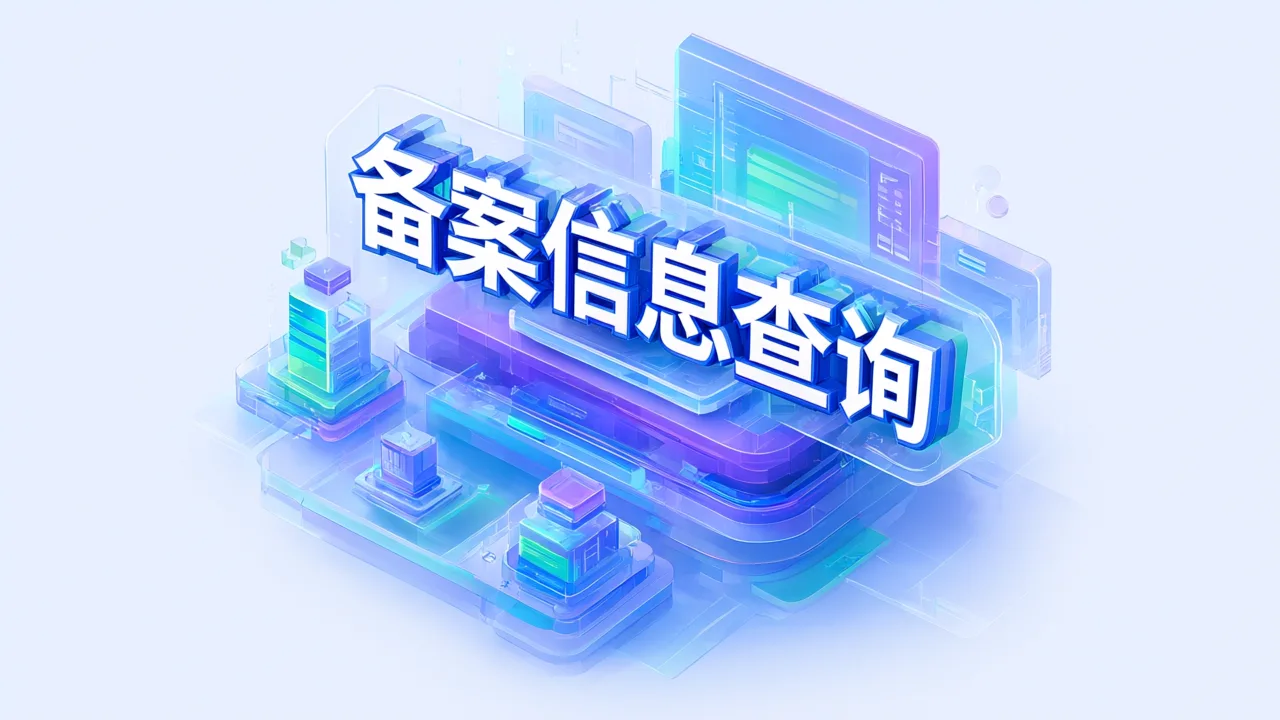 备案信息查询