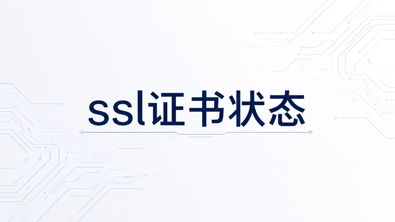ssl证书状态