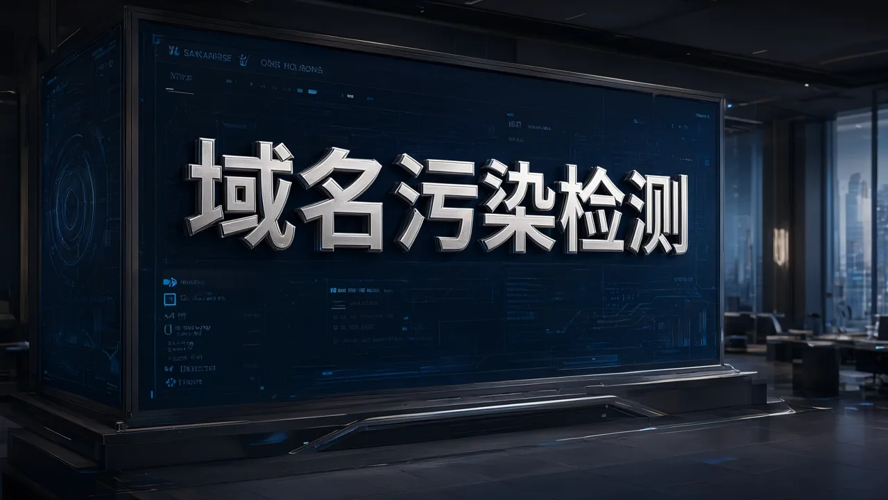 域名污染检测