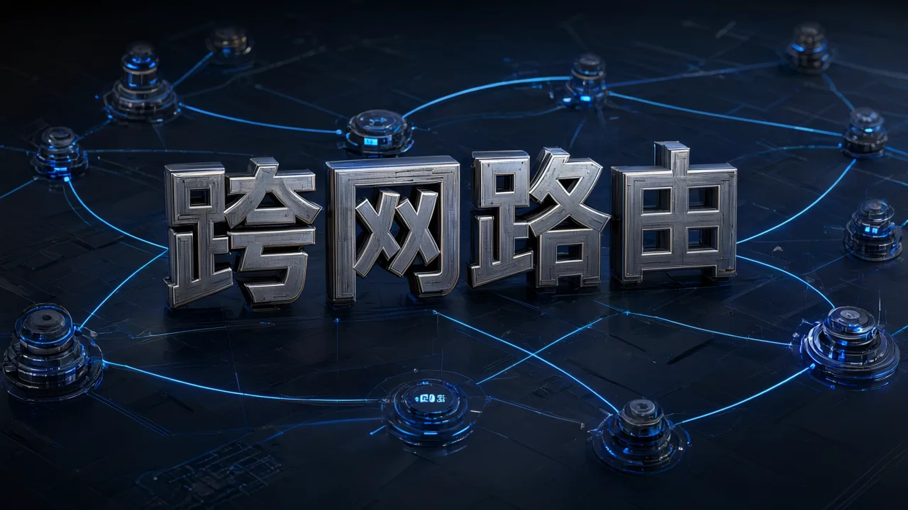 跨网路由